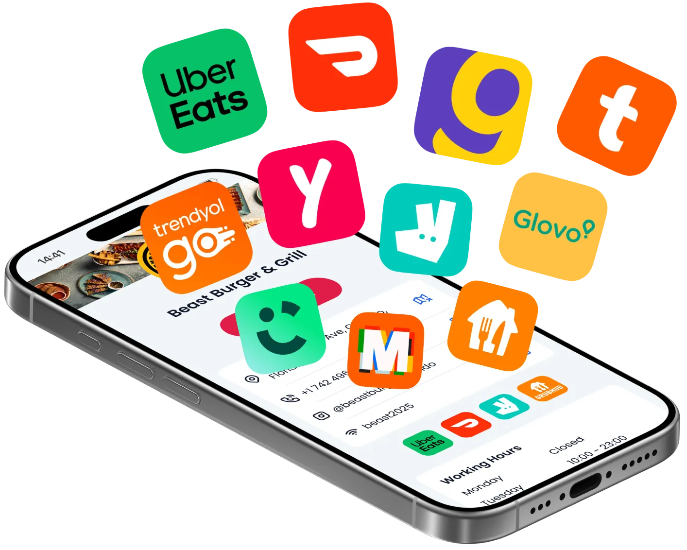 Food Delivery Links